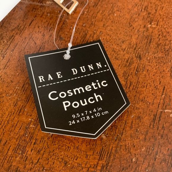 Rae Dunn MY FACE 💄 Cosmetic Pouch NWT - Picture 3 of 4
